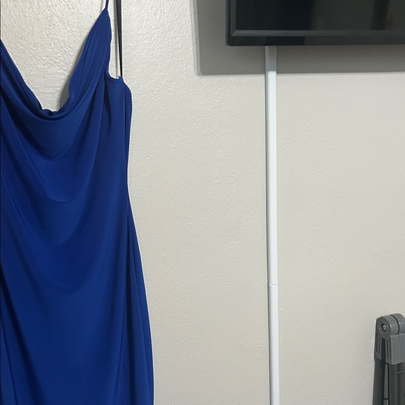 Darling Royal Blue Mini Dress - Picture 3 of 6